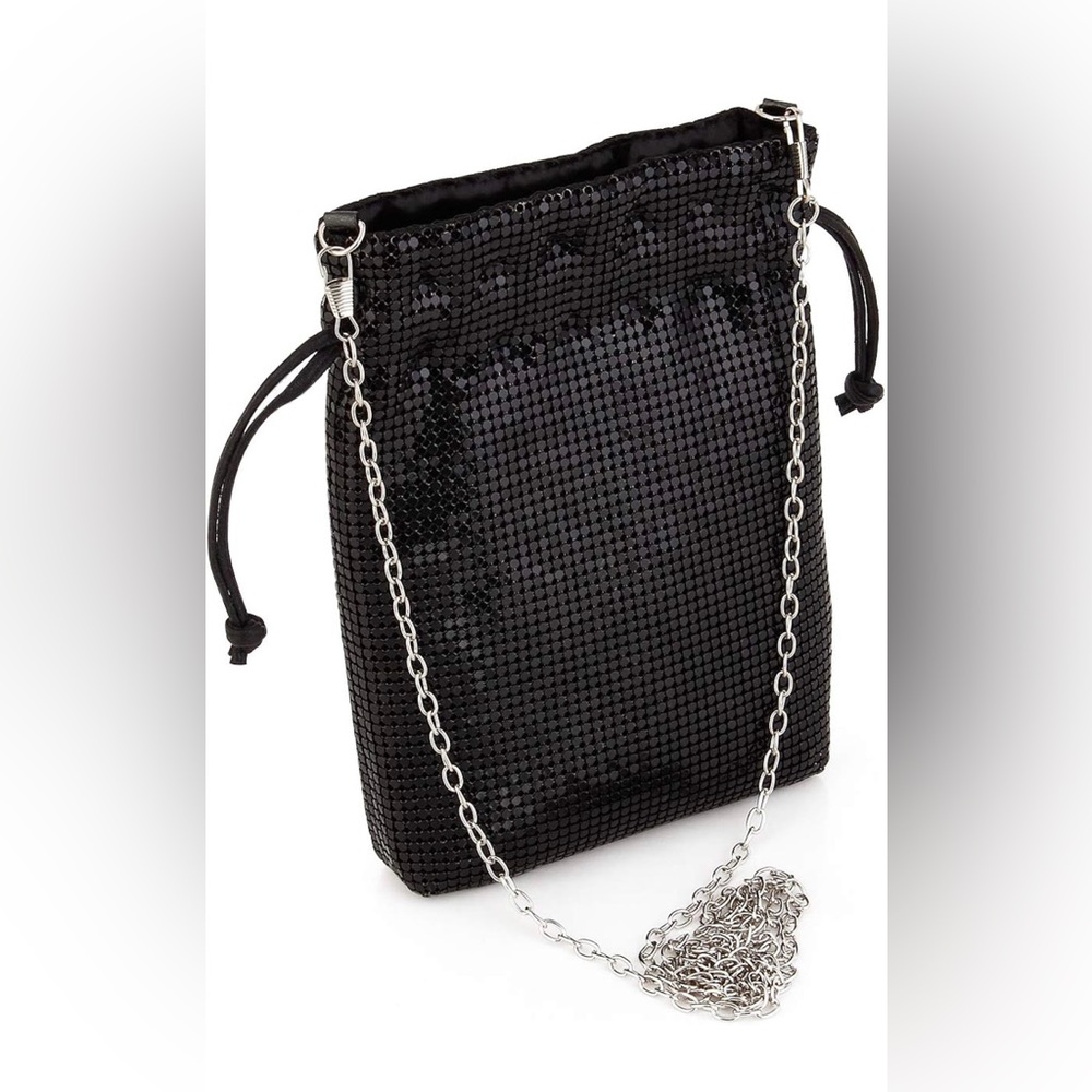 Medal Mesh Crossbody Bag